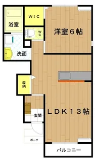 プリマヴェーラ I棟【1階】の間取り