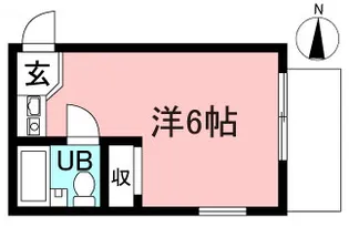パール向ヶ丘【1階】の間取り