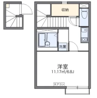 レオネクスト那由多【2階】の間取り