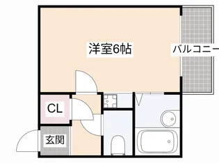 ヴァンテーヌ【2階】の間取り