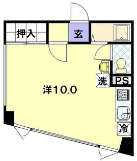 Fコールビル【2階】の間取り