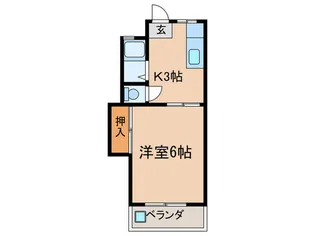 サイドストリ-ト【1階】の間取り
