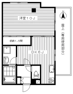 ピュアハウス【3階】の間取り