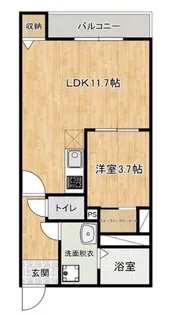 FUKUREA【2階】の間取り