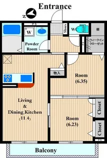 Relafort【1階】の間取り