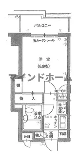 ダイアパレス北安江【3階】の間取り