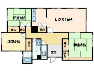 プレジール【2階】の間取り