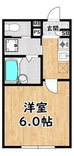 ウェルジー74【1階】の間取り