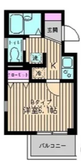 エルピス大久保【3階】の間取り