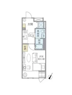 HTピア赤坂【4階】の間取り