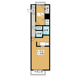 LE CENTENAIRE【2階】の間取り