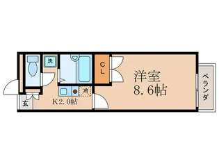 Plaisir 南大塚【1階】の間取り