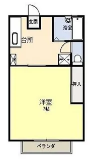 ハイツT&K【2階】の間取り