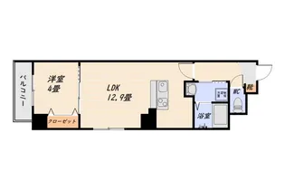 フォレストIII【5階】の間取り