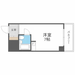 ライオンズマンション日本橋【2階】の間取り