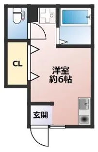 マティコートつつじヶ丘【1階】の間取り