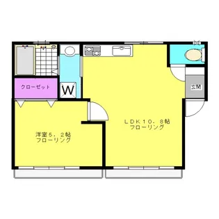 べネハウス【3階】の間取り