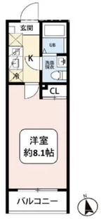 VISTA柏【1階】の間取り