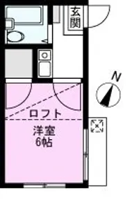リバーサイドN【1階】の間取り