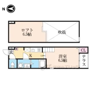 カデンツァ【1階】の間取り