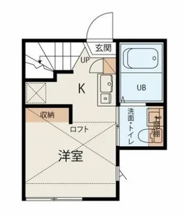 サントゥール山手【2階】の間取り