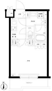 ルーブル川崎宮前平【1階】の間取り