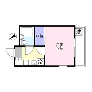 ハイツサンライズ【2階】の間取り