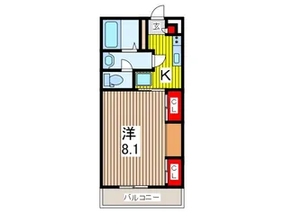 リブリ・欅【3階】の間取り