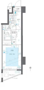 ZOOM目黒かむろ坂【3階】の間取り