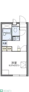 レオパレスグランシャリオ【1階】の間取り