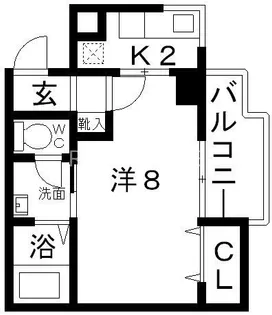 エルベ27【4階】の間取り