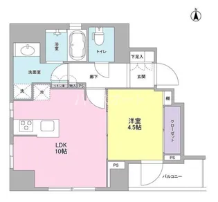 LUCULIA COURT(ルクリアコート)【2階】の間取り