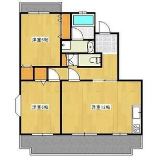 G・Tハイツ【2階】の間取り