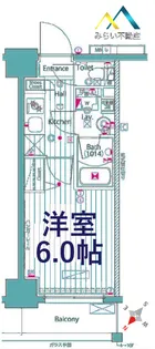 ガーラ・ステーション東神奈川【9階】の間取り