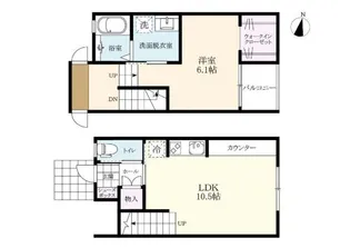 ラ・メール本庄の間取り