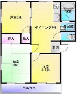 パールシャトー【2階】の間取り