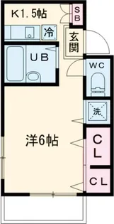 プチ・ブランシェ【2階】の間取り