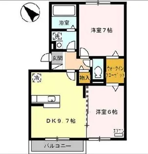 プレミール ボヌール I【3階】の間取り
