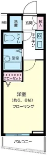 メインステージ日本橋小伝馬町【8階】の間取り