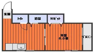 第11末廣コーポ【3階】の間取り