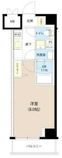 レオーネ板橋区役所前【6階】の間取り
