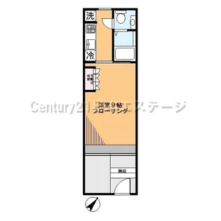 ピアノテッラ【1階】の間取り