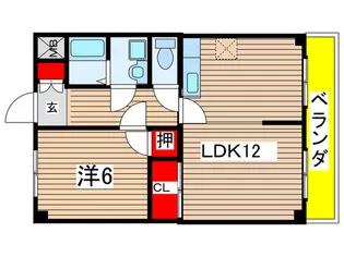 第2森下ビル【3階】の間取り