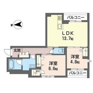 Forestar【2階】の間取り
