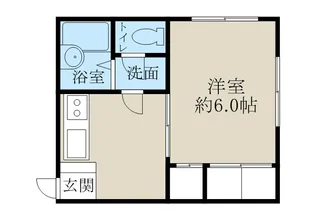 タカタハイツ和合町【1階】の間取り