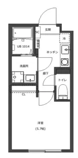 Lotso亀有【5階】の間取り