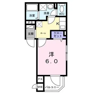 フィオーレ【3階】の間取り