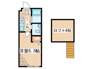 MG橋本【1階】の間取り