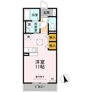 サニーコート【1階】の間取り