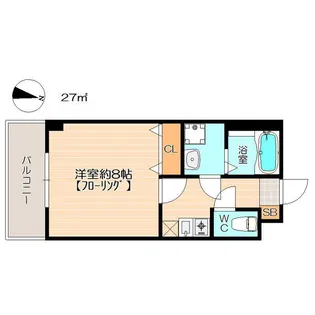 ドエル白土【3階】の間取り